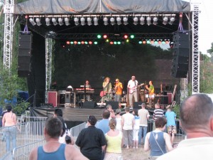 Nagłośnienie plenerowe i scena mobilna — Ruszów 2010 (Record Sound)