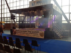 Scena mobilna podczas wydarzenia w Zabrzu 2013 — Record Sound