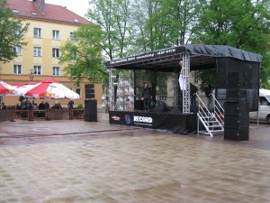 Estrada mobilna Record Sound — wynajem sceny w Tychach