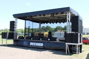 Scena mobilna Record Sound — realizacja wydarzenia plenerowego