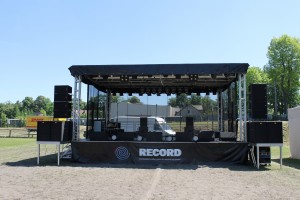 Scena mobilna Record Sound — event miejski w Tychach