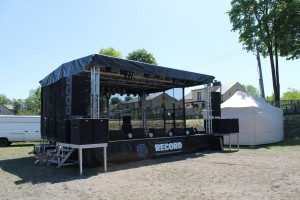 Scena mobilna Record Sound — festyn miejski