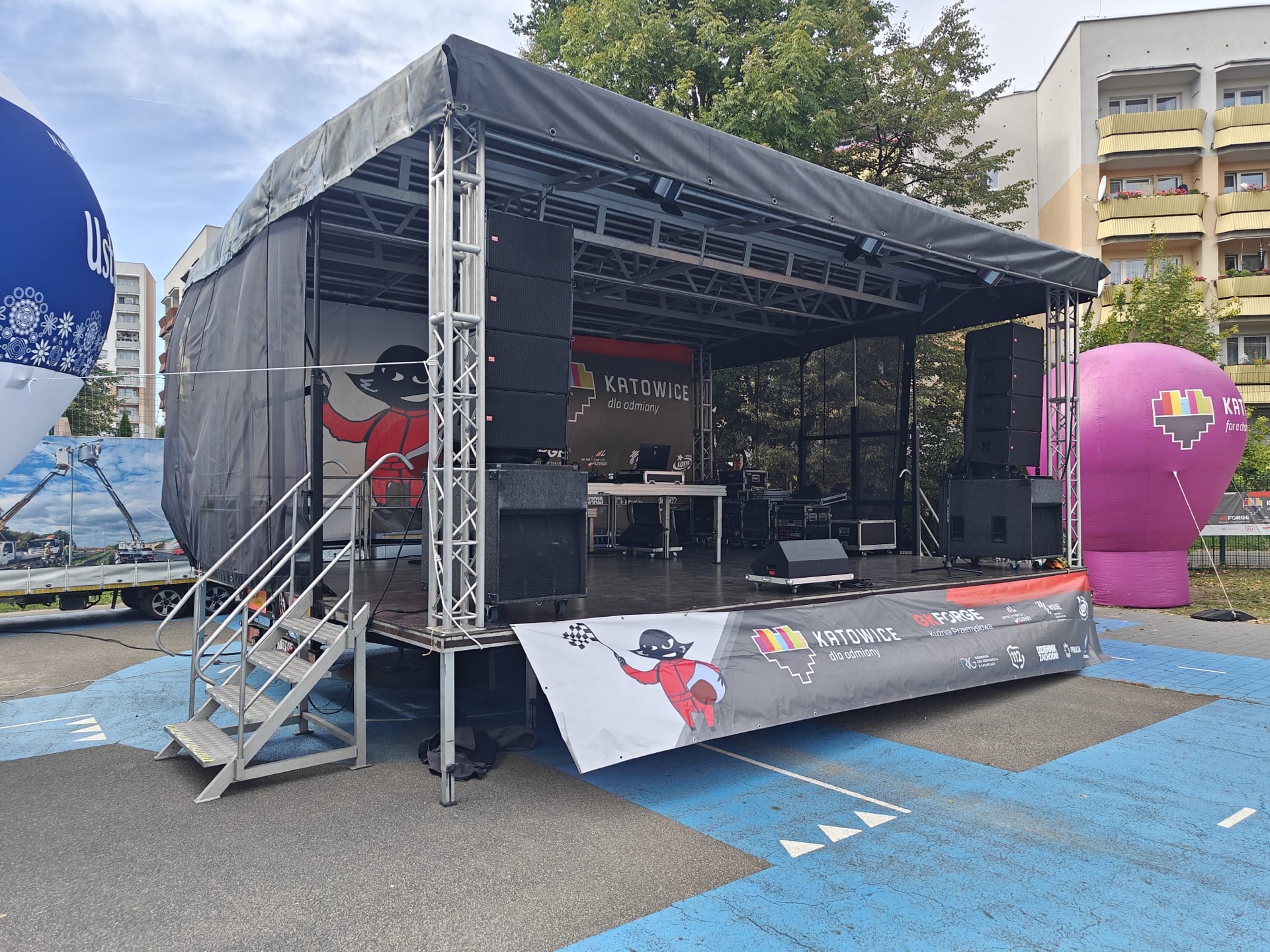 Scena mobilna „Katowice dla zmiany"
